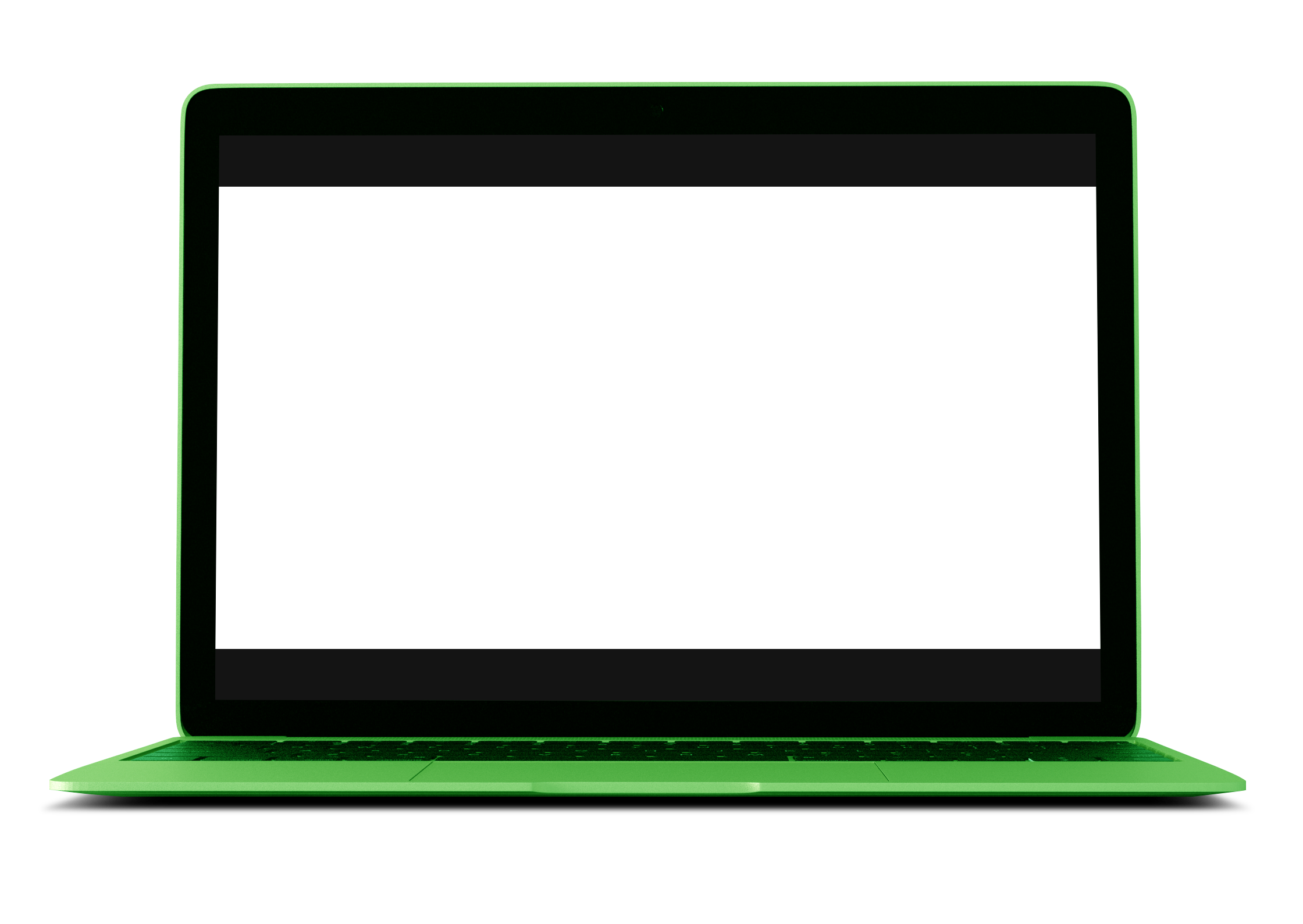 Laptop frame with video in it