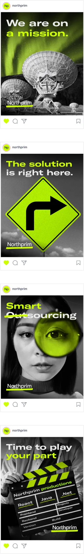 instagram feed northprim slide